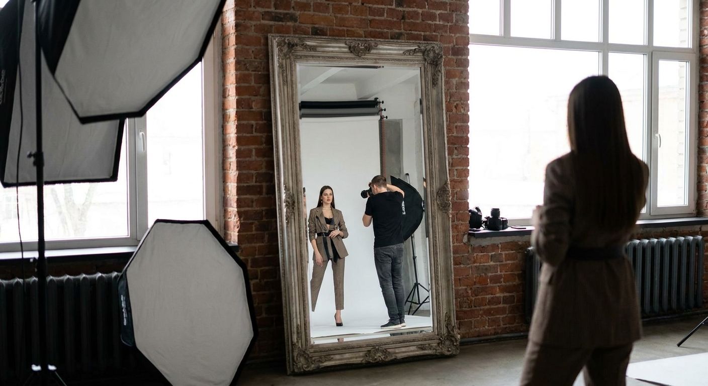 Spiegel für Fotostudios und Fashion-Shootings