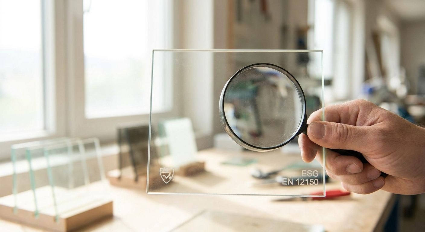 Wie erkennt man Sicherheitsglas beim Kauf?
