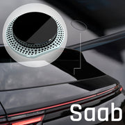 Heckwischer Echtglas Stopfen | Saab - Heckwischerabdeckung Stopfen Heckscheibe clean Heckscheibenwischer gecleant