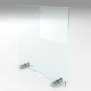 Kaminschutzgitter aus Spezial - Sicherheitsglas, Hitzeschutz Funkenschuztgitter aus echtem ESG - Glas - FIREclassic gerade - Funkenschutz