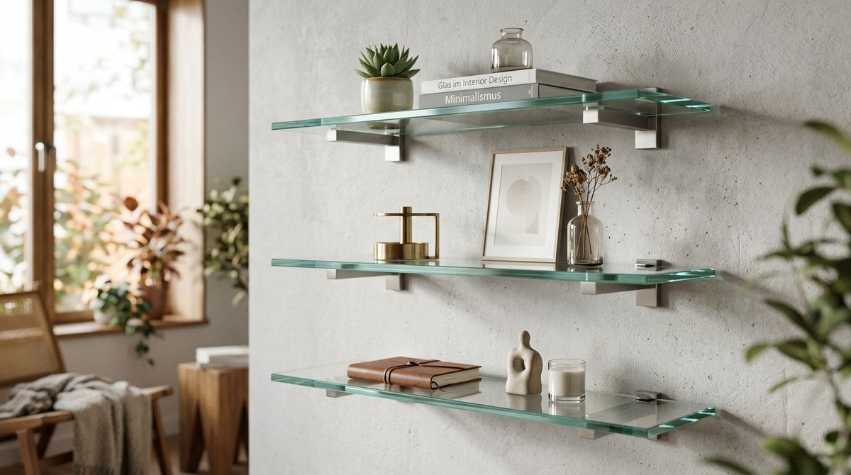 Beste Glasstärke für Glasregale