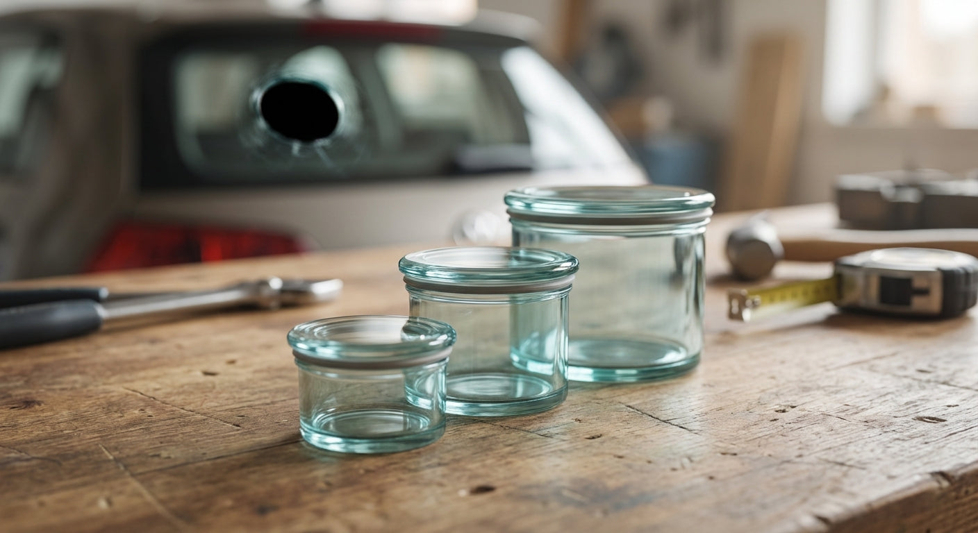 Glasstopfen für die Heckscheibe: Passende Größe wählen
