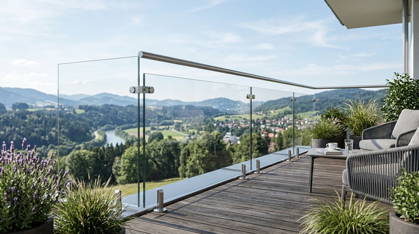VSG-Verbundglas für Glasgeländer nach Maß