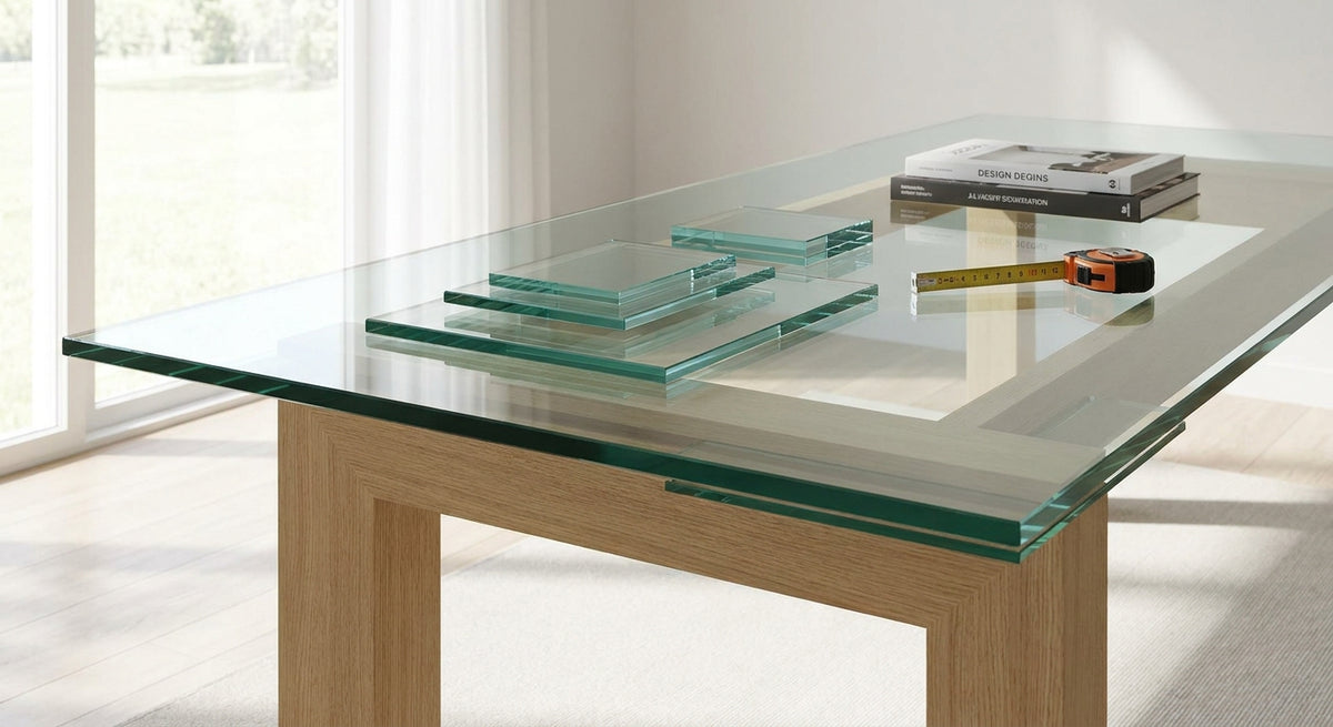 Beste Glasstärke für Glastischplatten