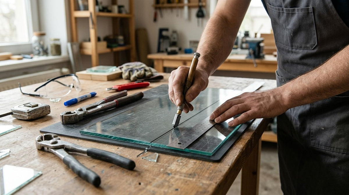 Beste Werkzeuge für den Glaszuschnitt zuhause
