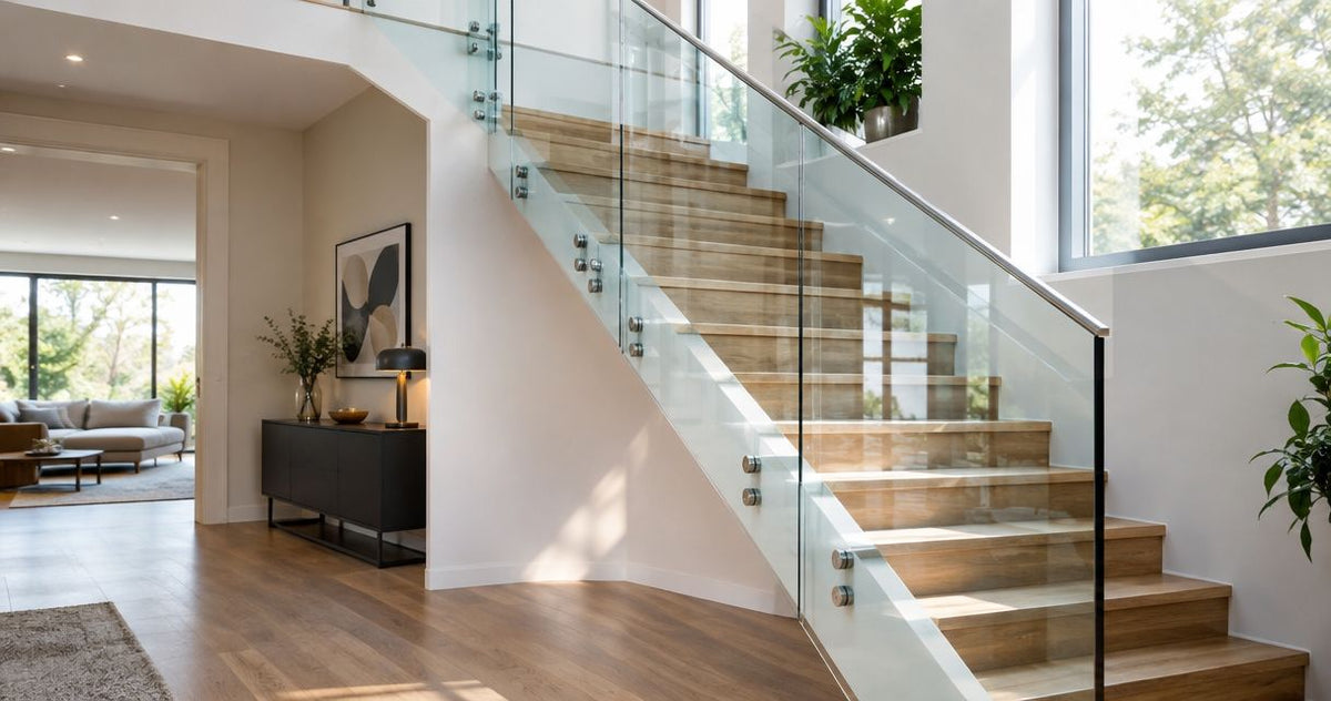 Wie viel kostet ein Glasgeländer für die Treppe?