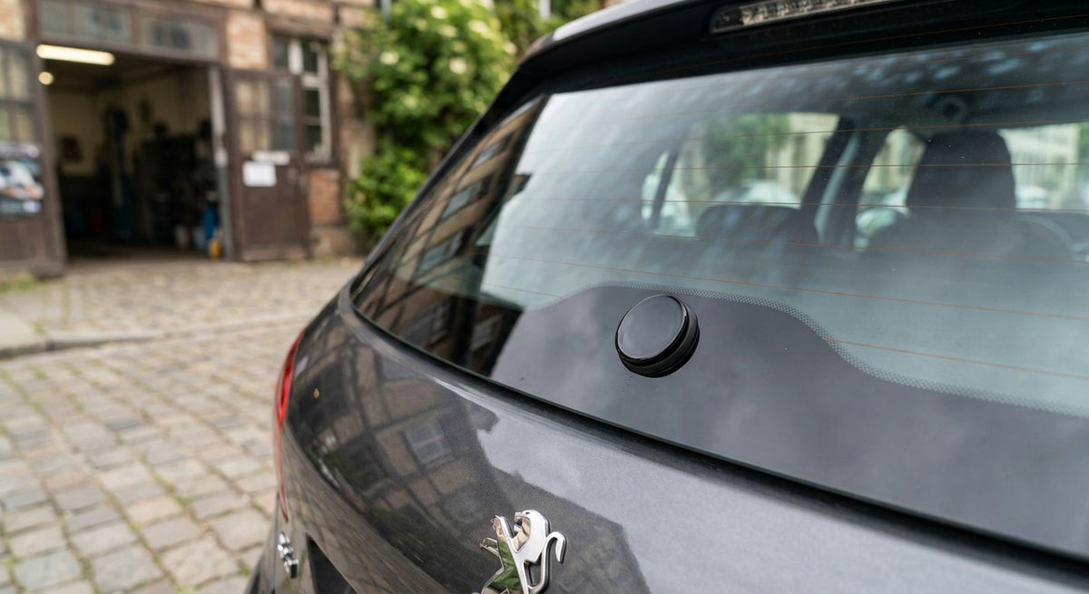 Heckwischer entfernen: Glasstopfen für Peugeot