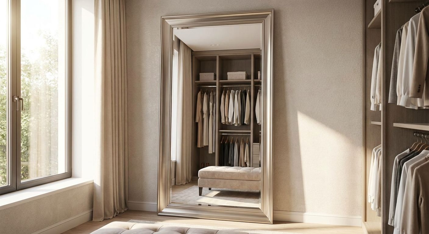 Ganzkörperspiegel für Ankleidezimmer