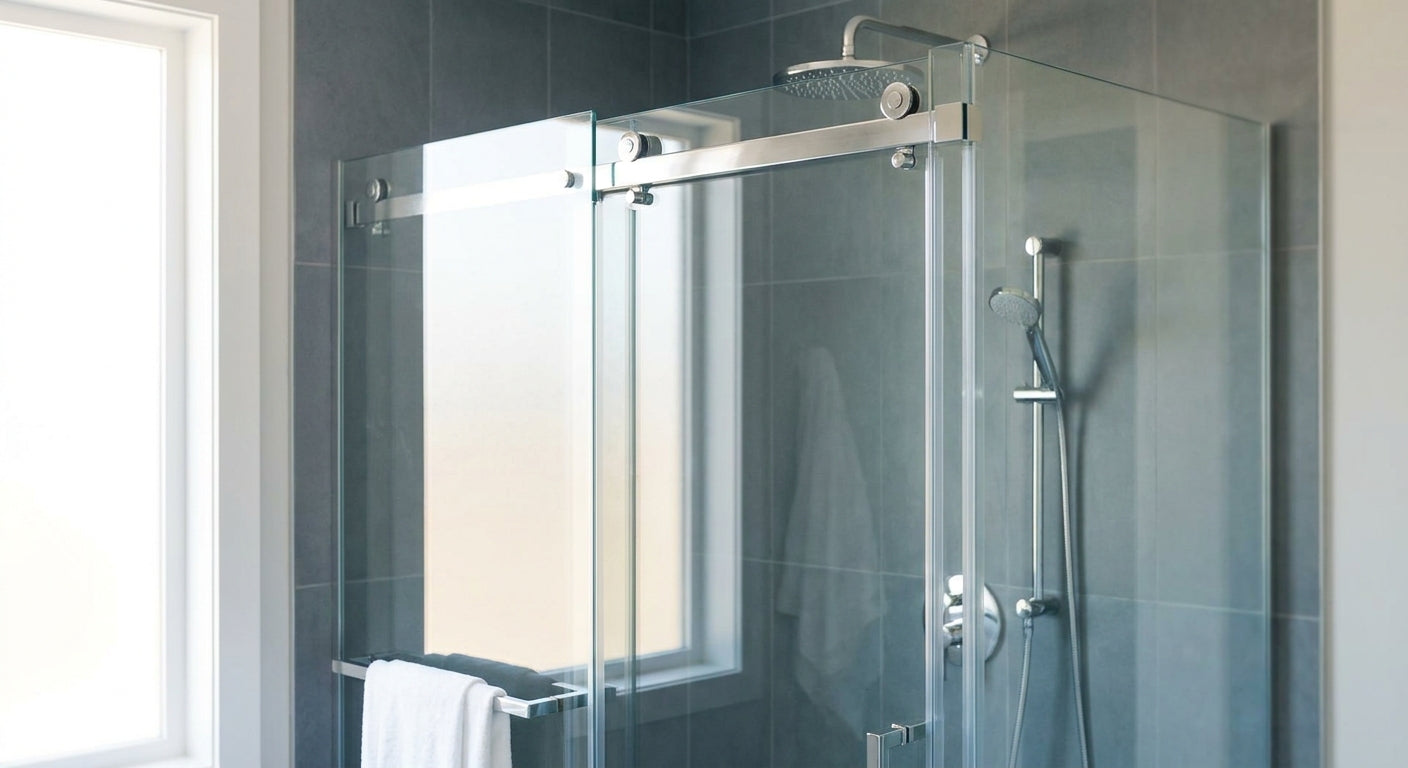 Glasschiebetür für die Dusche nach Maß