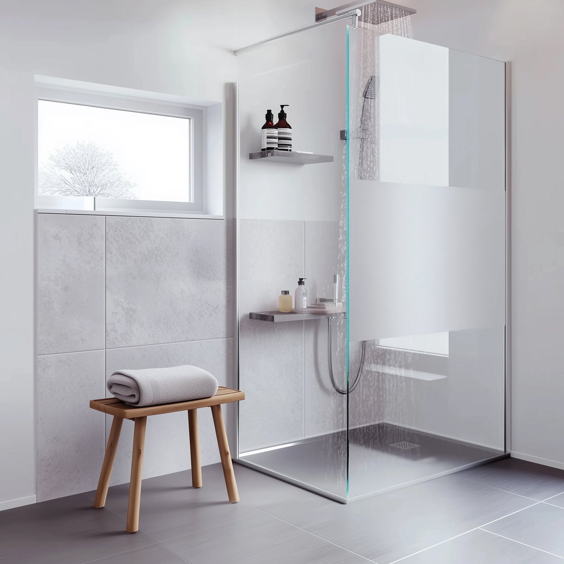 Duschwand 120 x 200 – Die perfekte Lösung für Ihr Badezimmer - Glasshop24