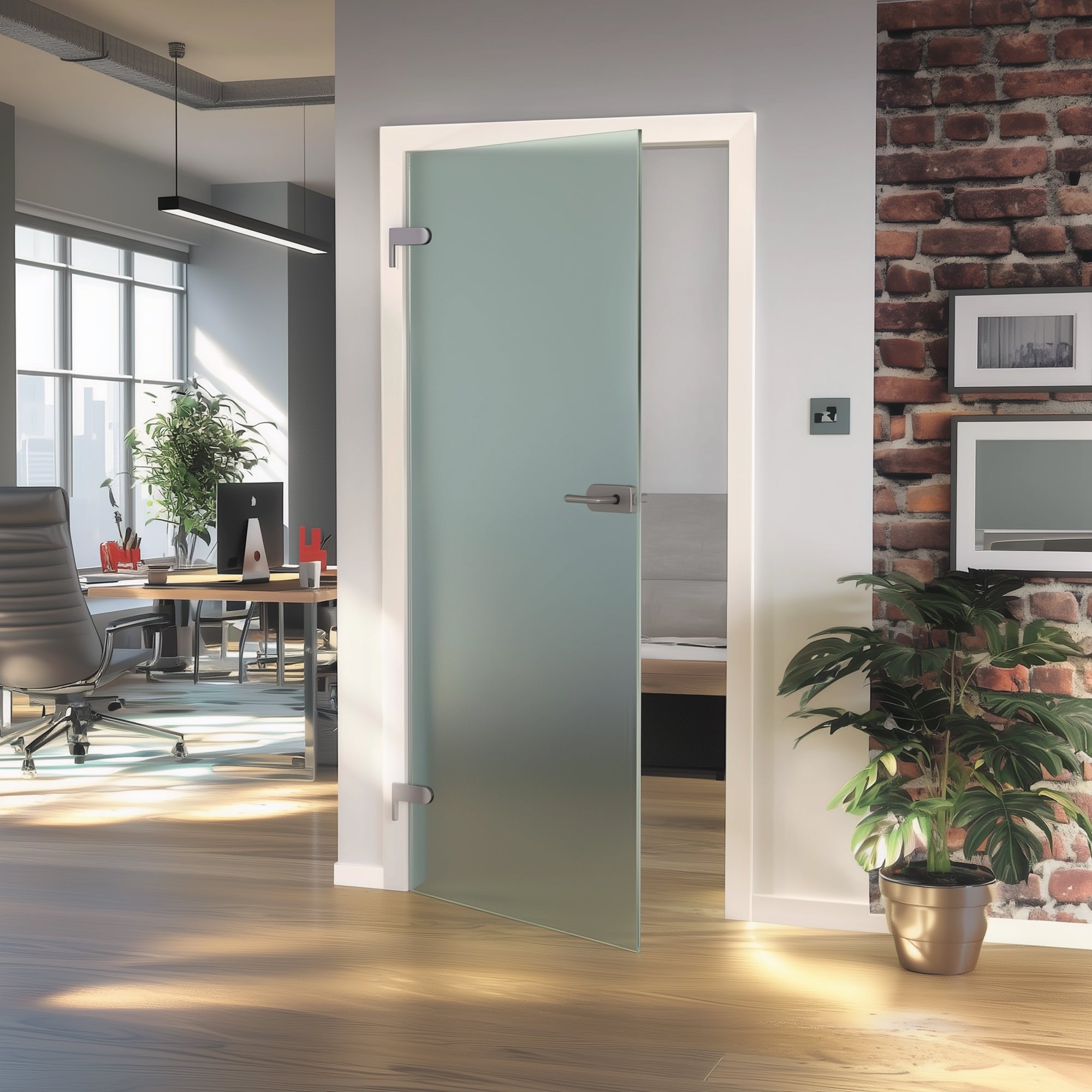 Glastüre ohne Zarge – Moderne Eleganz und Licht für dein Zuhause - Glasshop24