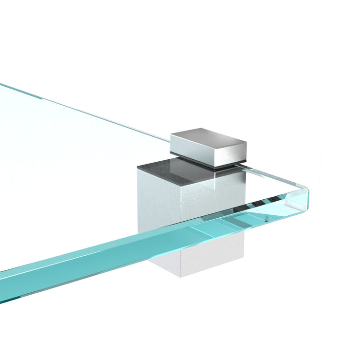 Befestigungsset für Glasregale - Verschiedene Modelle - GiraEdelstahl Optik (gebürstet)Regale