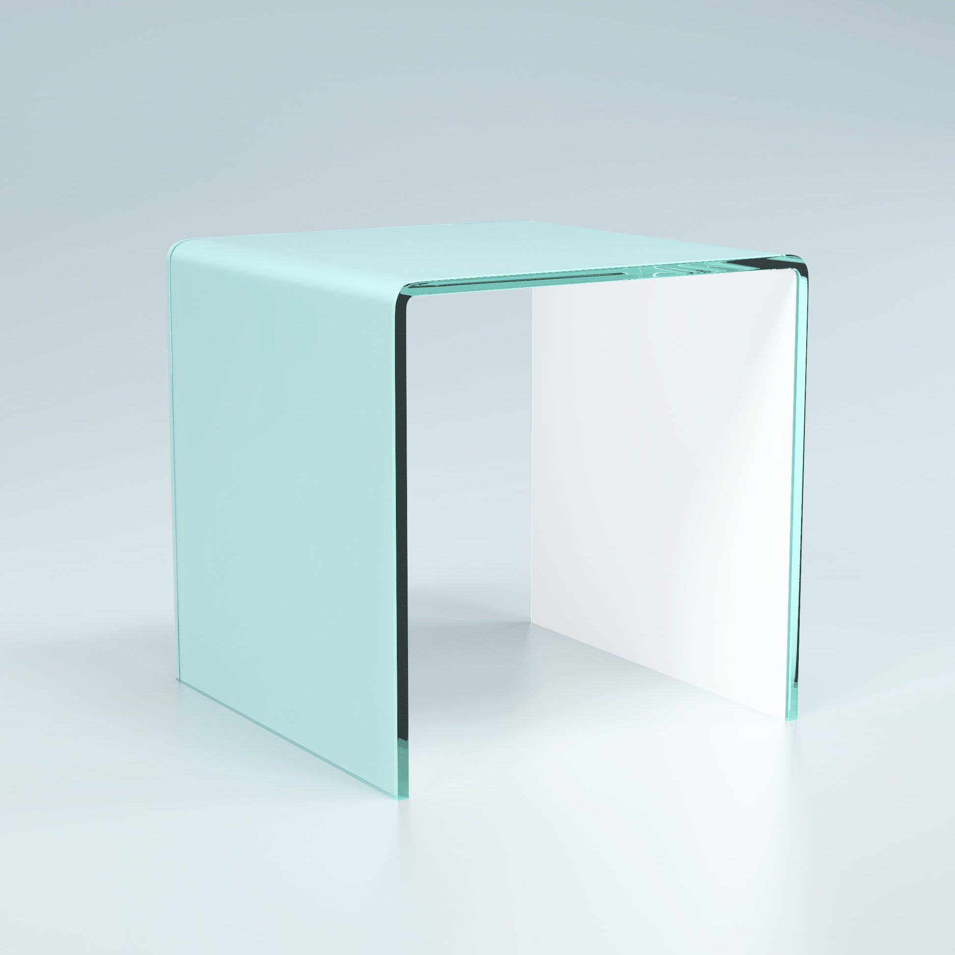 Couchtisch 50 x 50cm weiß - 