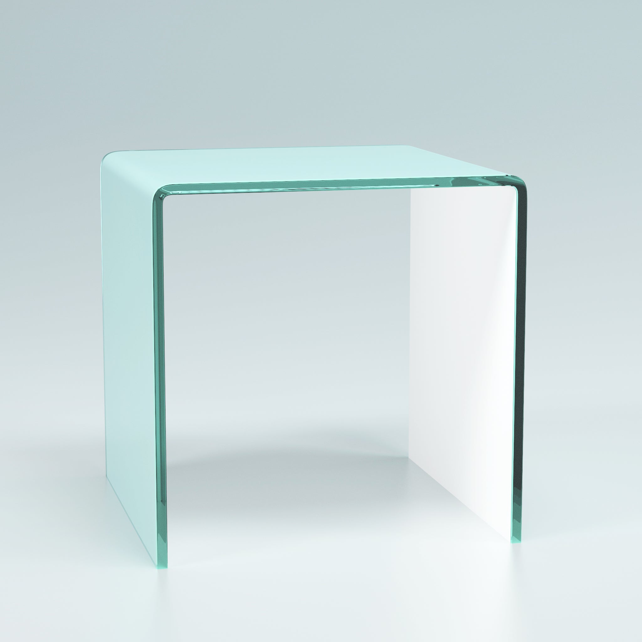 Couchtisch 50 x 50cm weiß - 