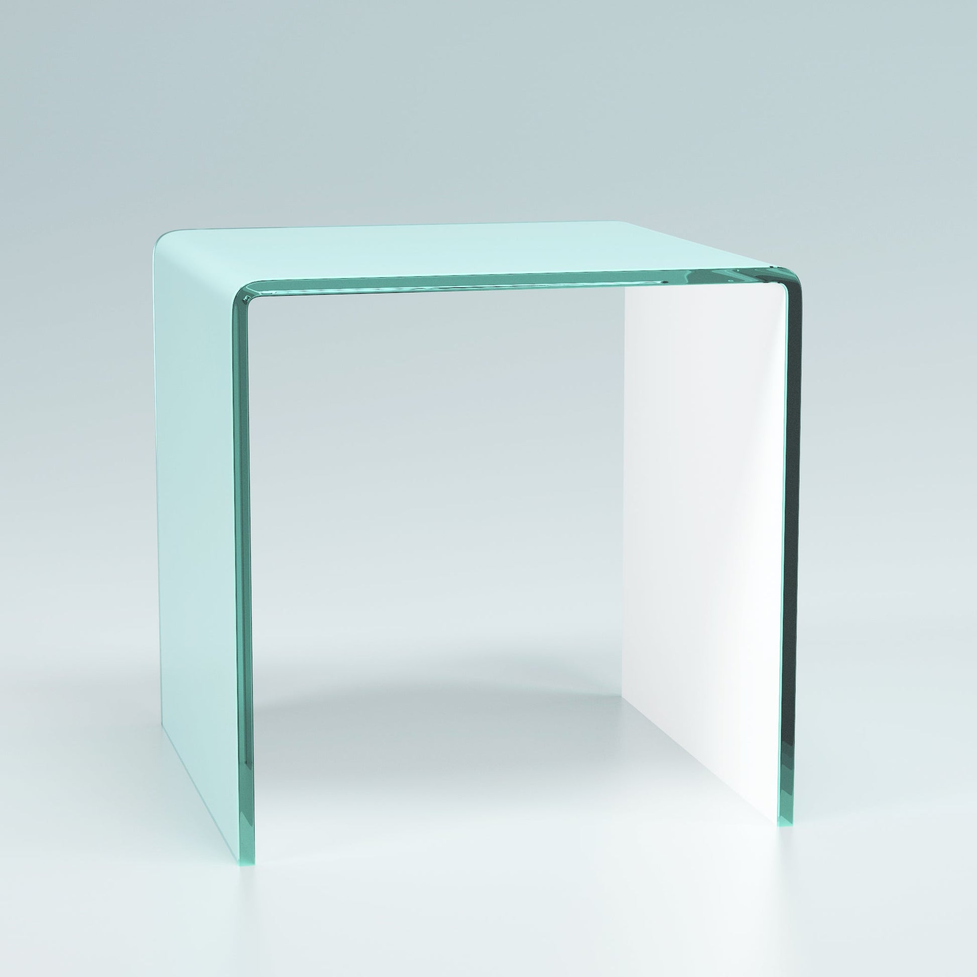 Couchtisch 50 x 50cm weiß - 