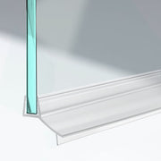 Duschdichtung unten 200cm Wasserabweisprofil für 5 - 6mm| 7 - 8mm gerade DU03