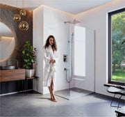 Duschwand Walk - In 8mm ESG, Klarglas - Duschwand