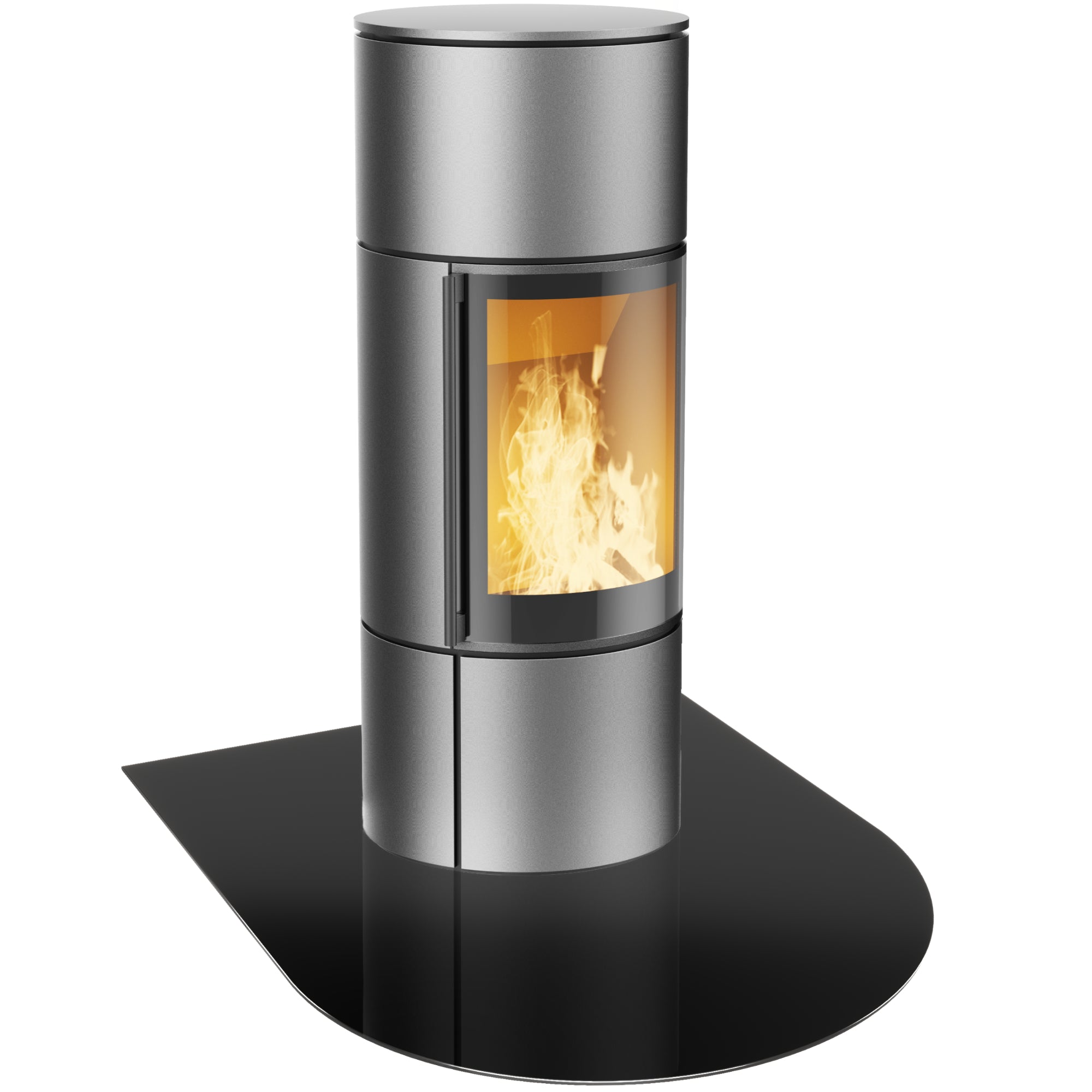 Glasbodenplatte für Kaminofen - 