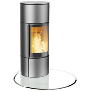 Glasplatte Kamin