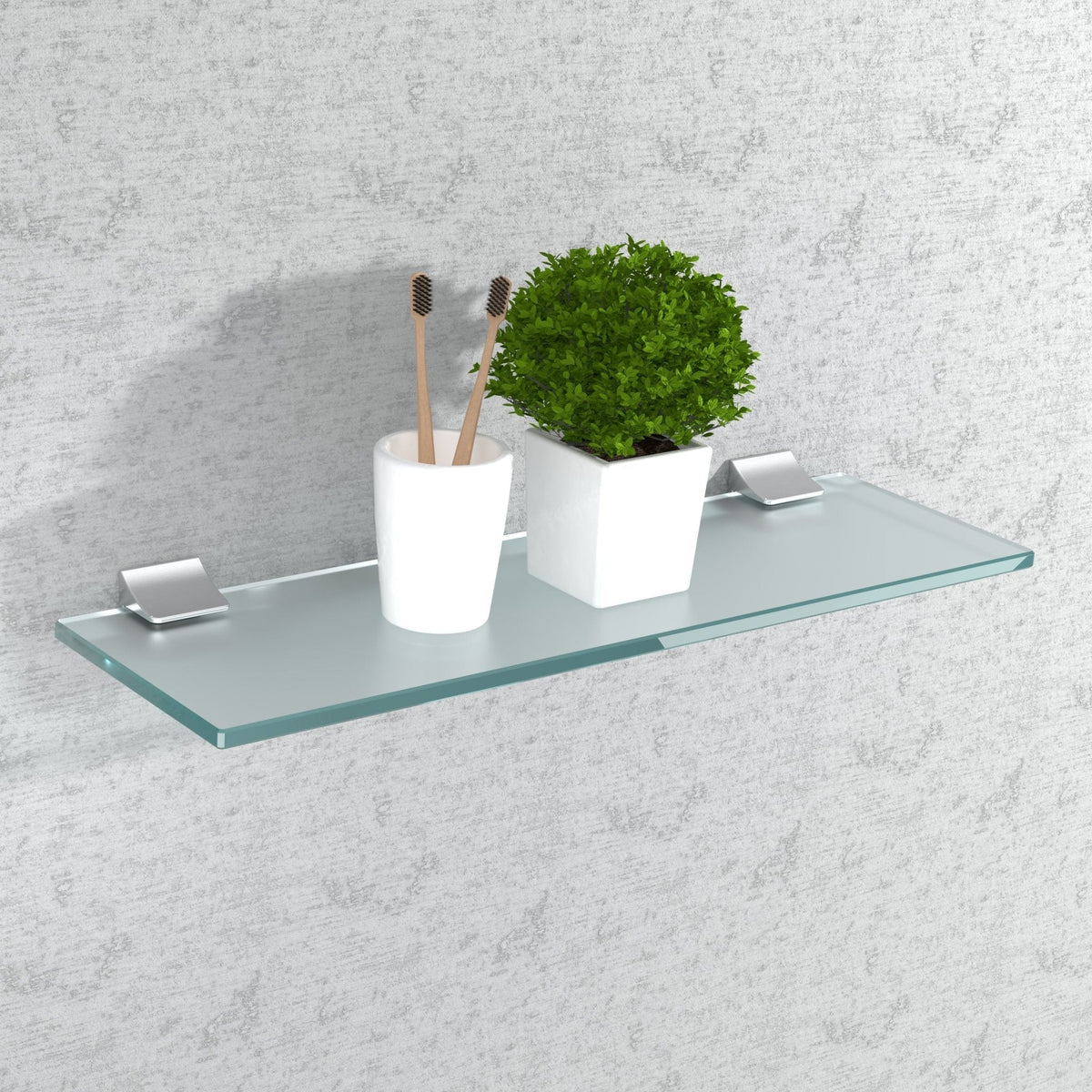 Glasregal Badezimmer Glasablage, Badregal 8mm Hartglas – Glasshop24