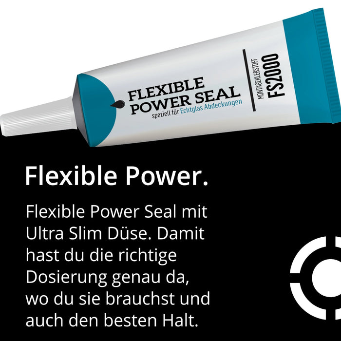 Heckwischer Echtglas Stopfen | Ford - Heckwischerabdeckung Stopfen Heckscheibe clean Heckscheibenwischer gecleantFord Ecosport (Bj. 2003 - 2012) - Kleber14mm