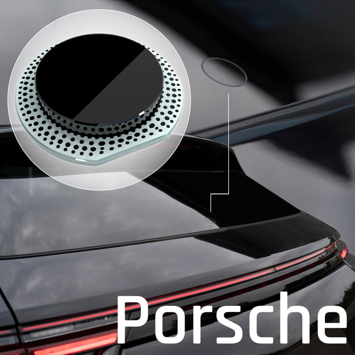 Heckwischer Echtglas Stopfen | Porsche - Heckwischerabdeckung Stopfen Heckscheibe clean Heckscheibenwischer gecleantPorsche 911 - 991 (Bj. 2011 - 2019) - Kleber14mm