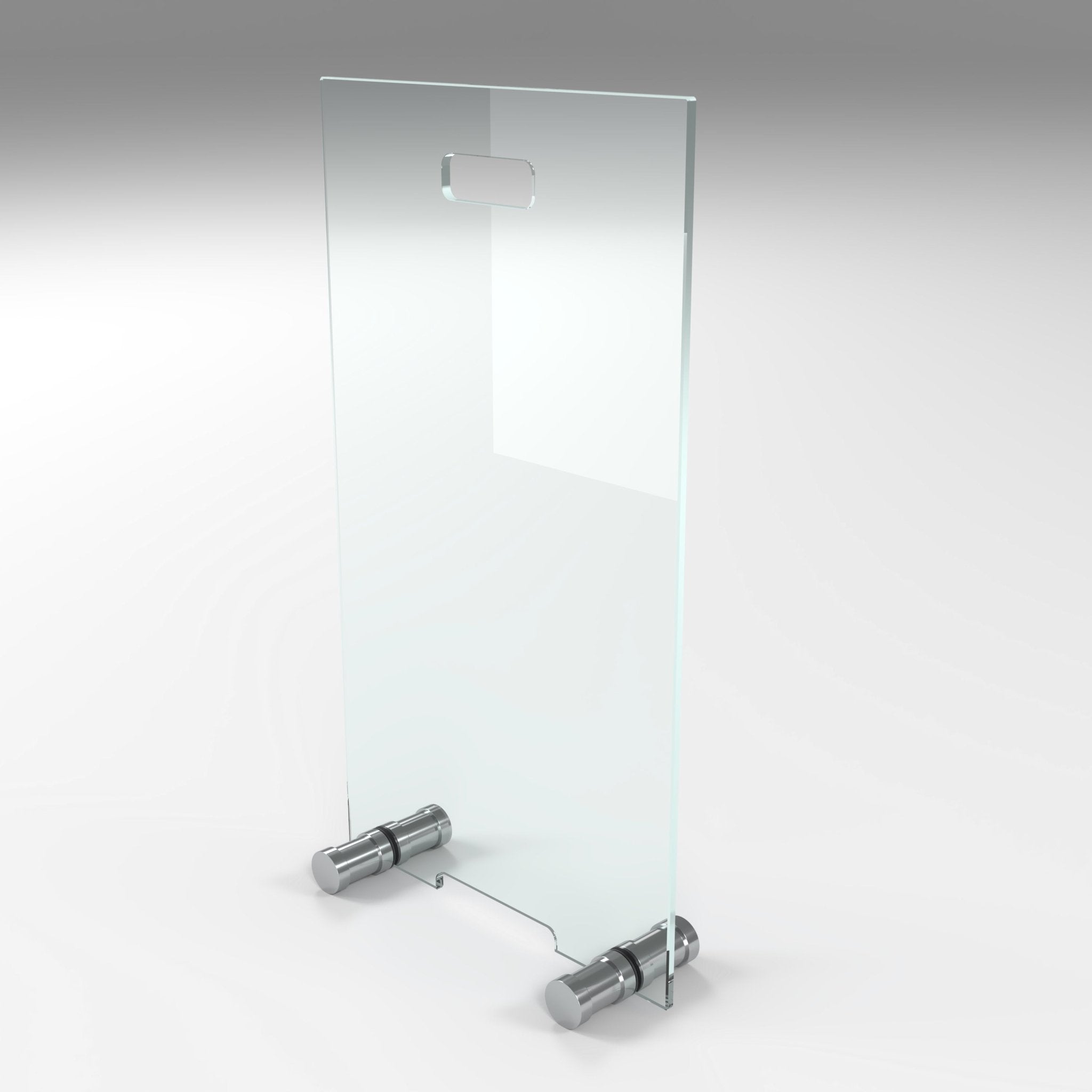 Kaminschutzgitter aus Spezial - Sicherheitsglas, Hitzeschutz Funkenschuztgitter aus echtem ESG - Glas - FIREclassic gerade - Funkenschutz