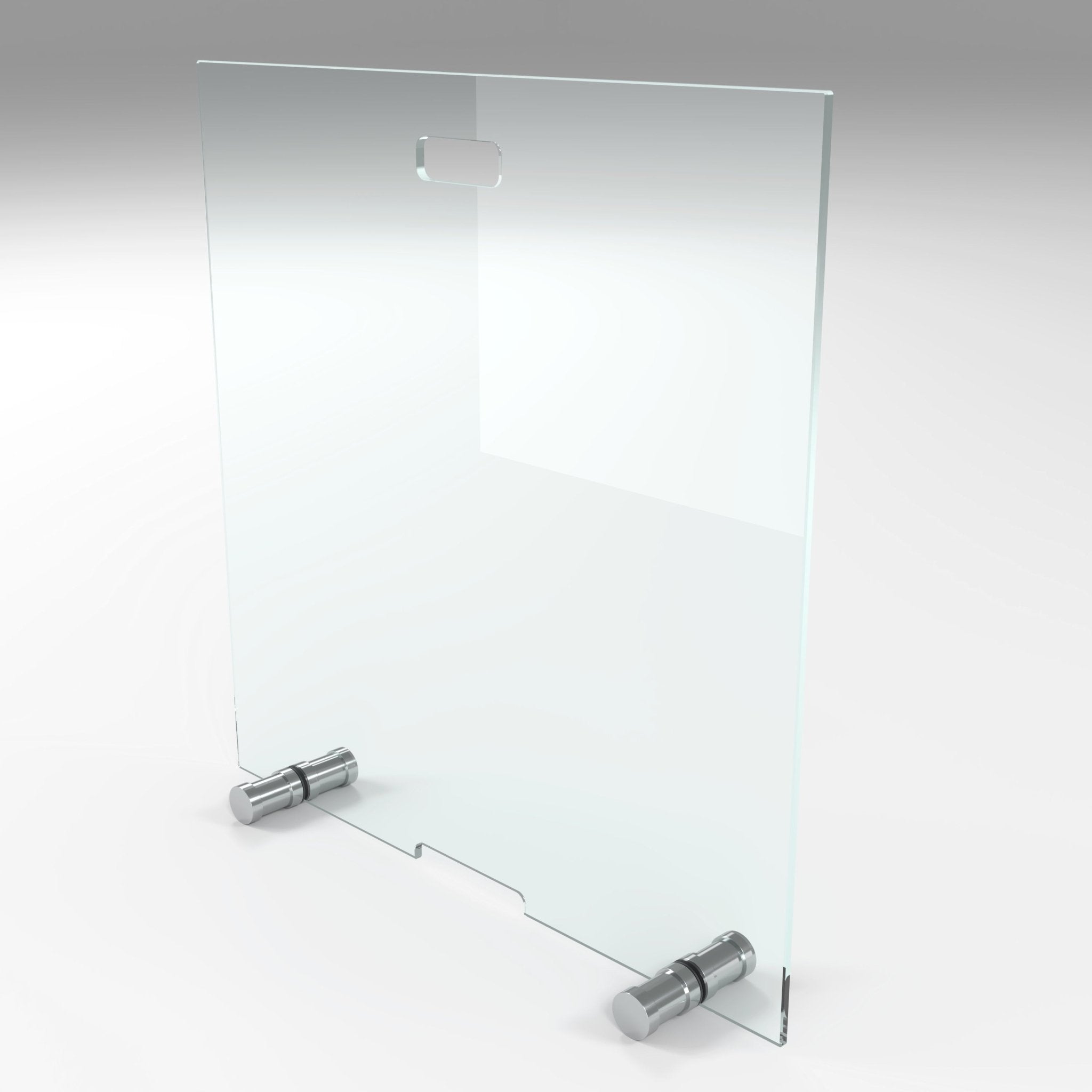 Kaminschutzgitter aus Spezial - Sicherheitsglas, Hitzeschutz Funkenschuztgitter aus echtem ESG - Glas - FIREclassic gerade - Funkenschutz