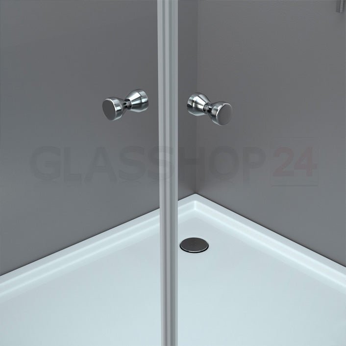 Runddusche Viertelkreis 8mm SR - 009 - Viertelkreisdusche