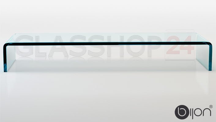 TV - Glasaufsatz Monitorerhöhung - Klarglas - TV - Glasaufsatz35x25cm11cmKlarglas