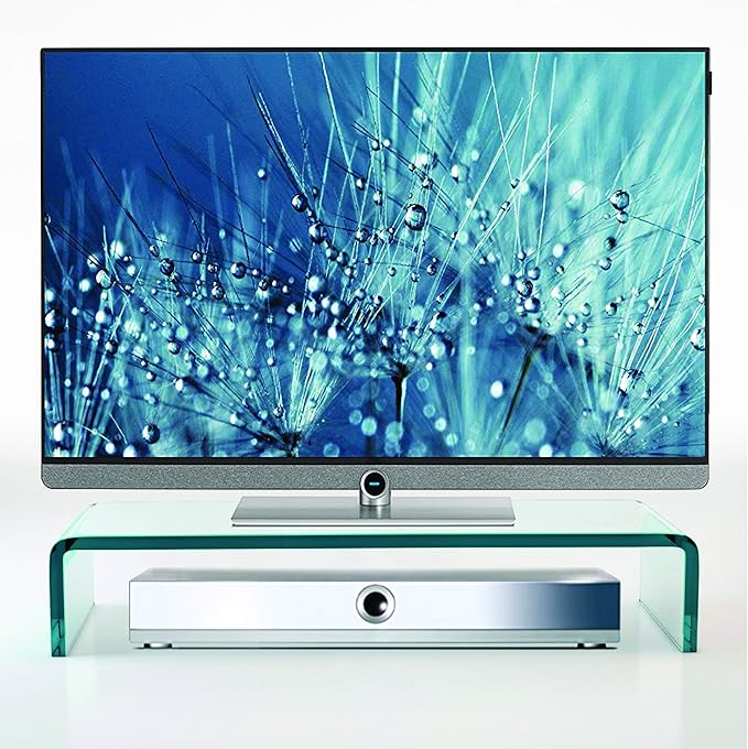 TV - Glasaufsatz Monitorerhöhung - Klarglas - TV - Glasaufsatz35x25cm11cmKlarglas