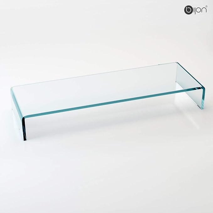 TV - Glasaufsatz Monitorerhöhung - Klarglas - TV - Glasaufsatz35x25cm11cmKlarglas
