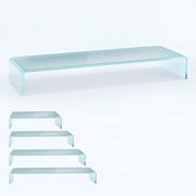Glas Aufsatz- - Satiniert